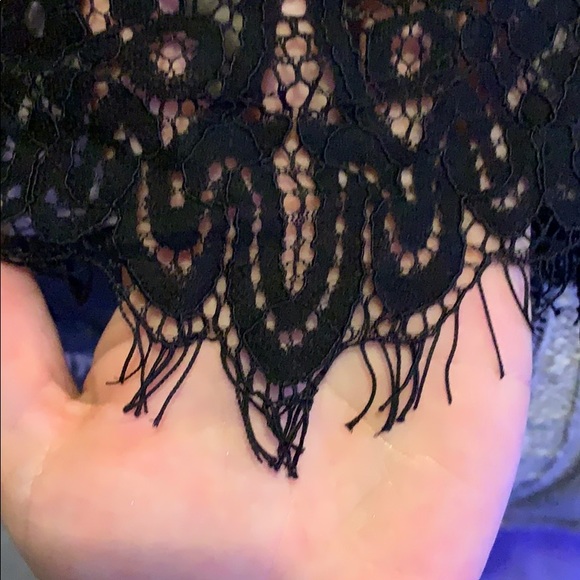 Black Lacy Tank from Loft Petite Small - Picture 5 of 5